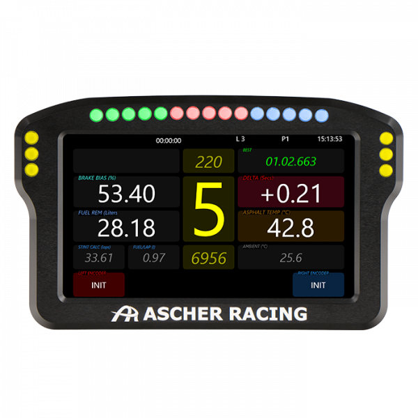 Ascher-Racing Dashboard 4" / 5"