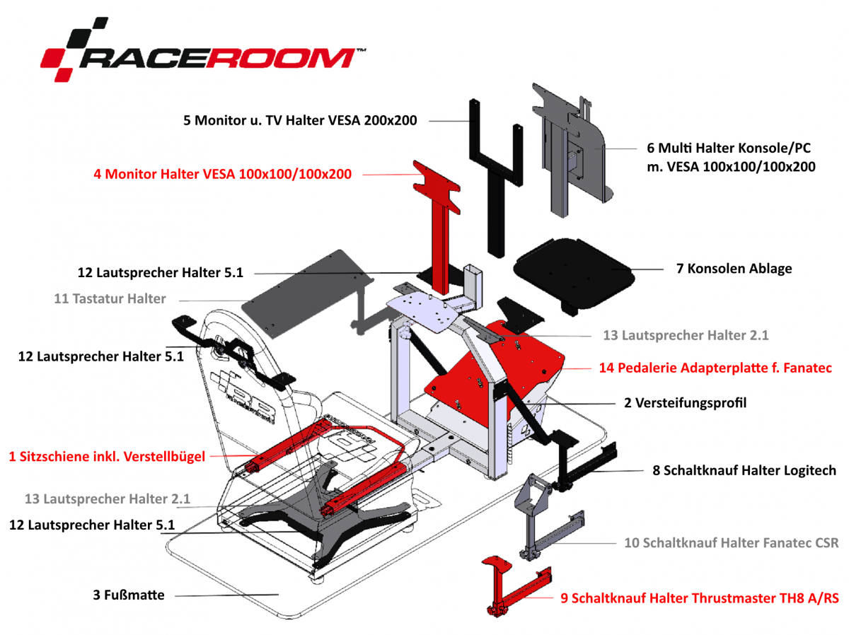 Game Seat RR3055 RaceRoom Shop